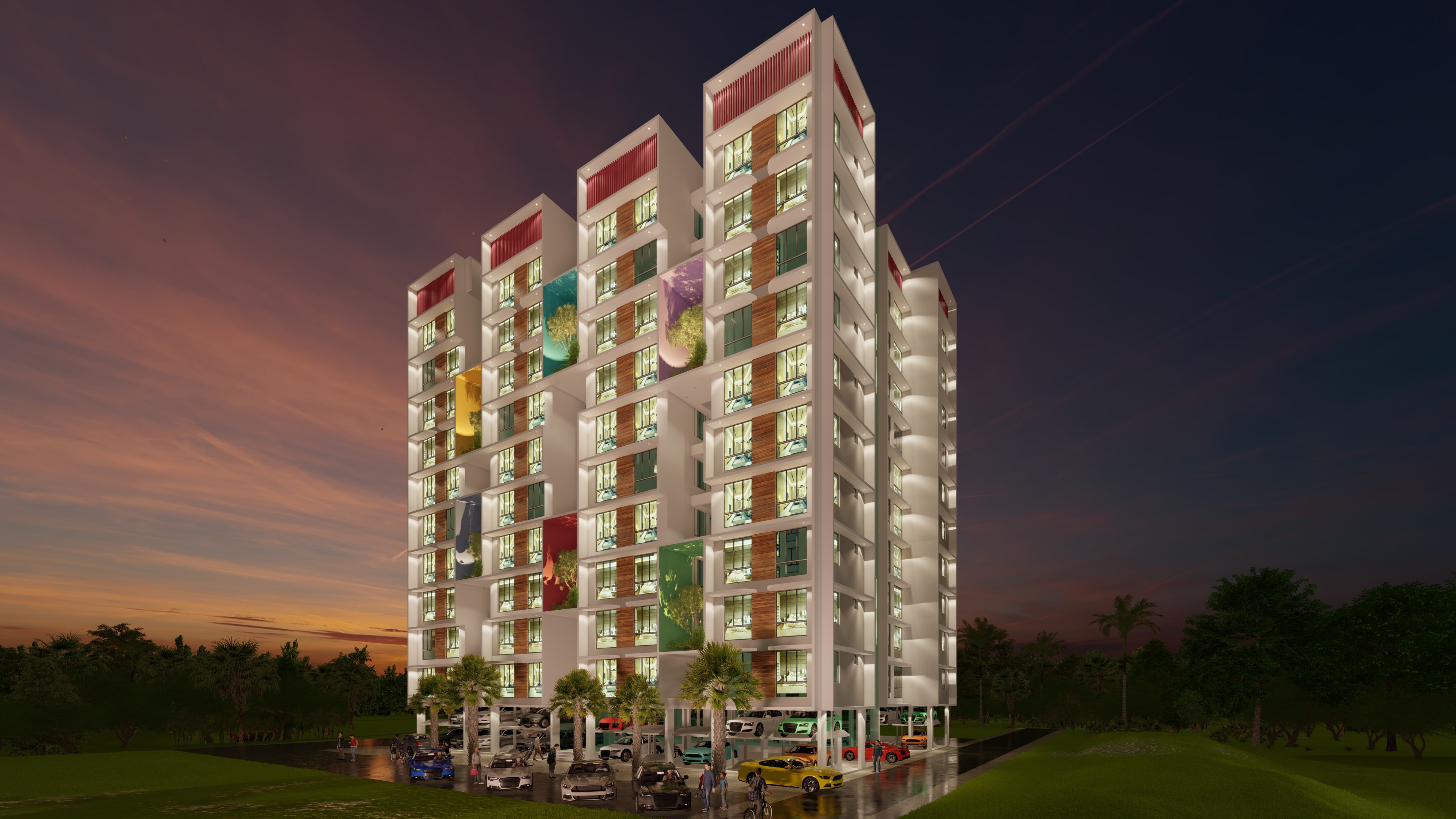 KSHB NEELAMBARI AMBALANAGAR APARTMENTS